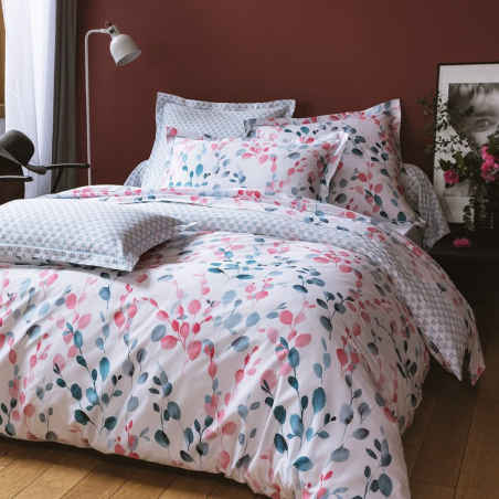 Taie de Traversin Sofia | Linge de lit satin de coton | Tradition des Vosges