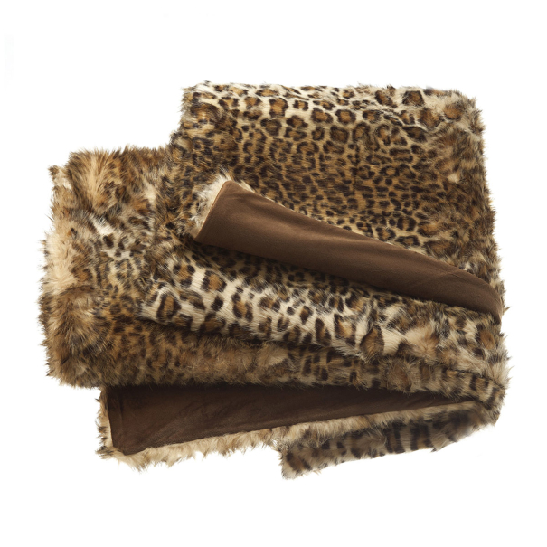 Plaid Leopard | Linge de déco | Tradition des Vosges