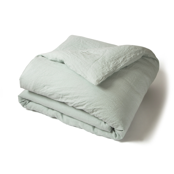 Duvet Cover Washed Linen white | Linge de lit | Tradition des Vosges