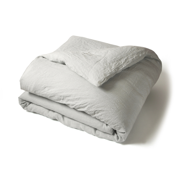 Duvet Cover Washed Linen white | Linge de lit | Tradition des Vosges