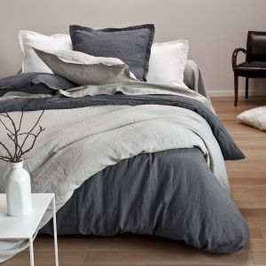 Washed cotton bed linen set Lavé | Bed linen | Tradition des Vosges