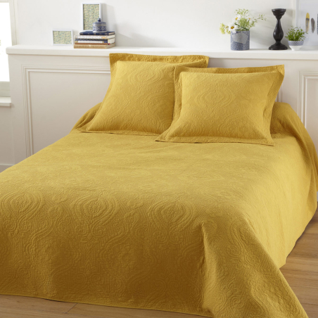 Bedspread Lulu Jaune | Linge de lit | Tradition des Vosges