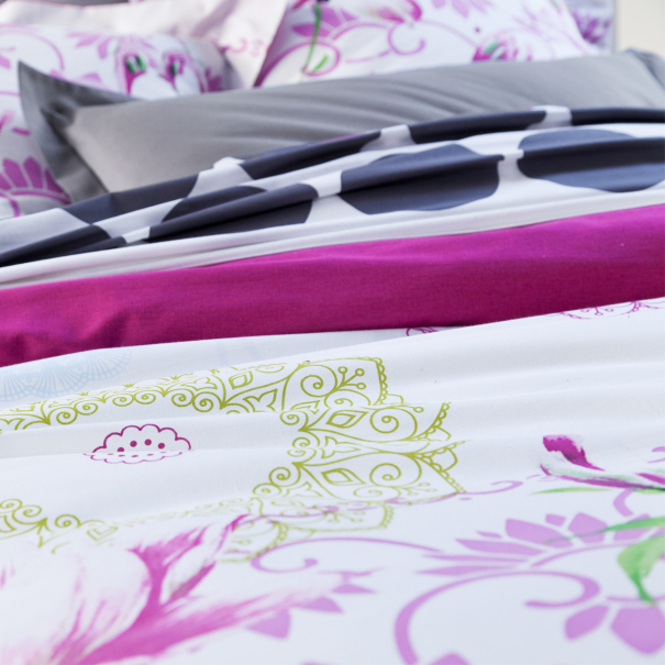 Flat Sheet Mandala | Linge de lit | Tradition des Vosges
