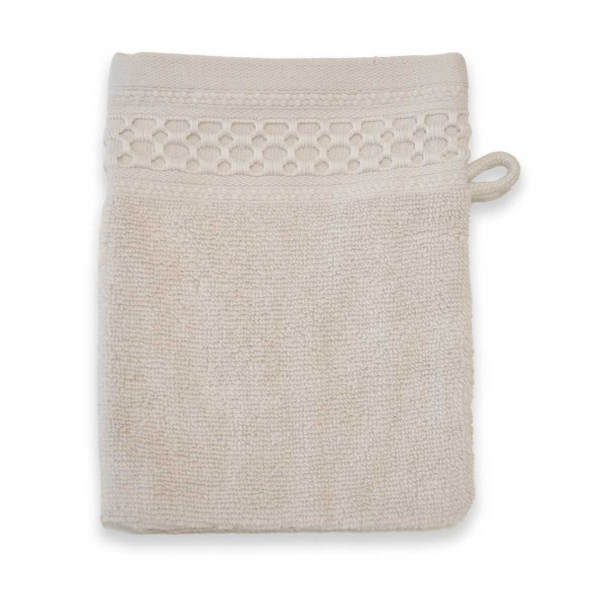 Zero twist cotton washcloth | Tradition of the Vosges