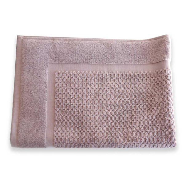 Tapis Bain - Zero Twist - 500g/m² - Acier Bleu