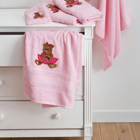 Towel Ourson Girl