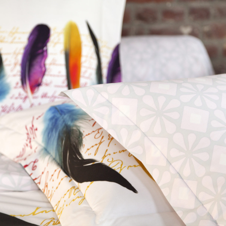 Pillow case Plumetis 2