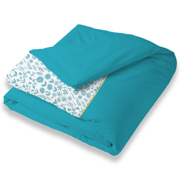 Housse de couette Camelia - Percale de coton