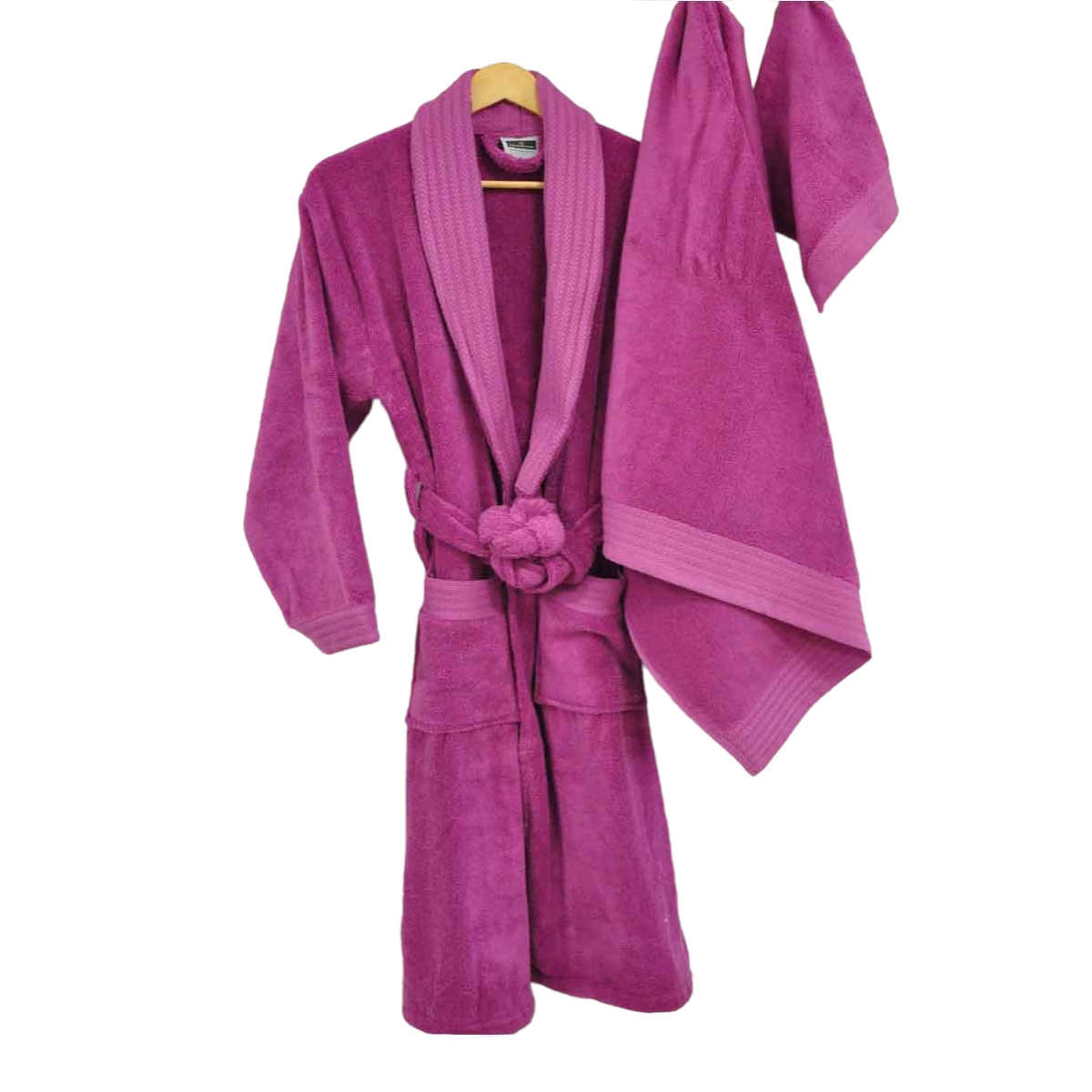 Peignoir Kimono Douceur - Coton/ Modal 400g/m²