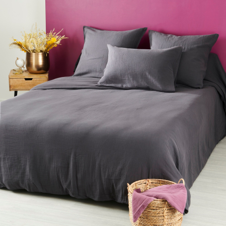 Cotton gauze duvet cover | Cotton gauze | Tradition des Vosges