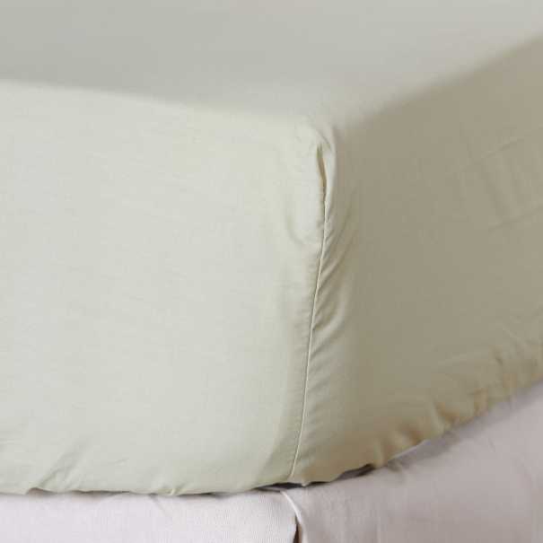 Maria fitted sheet - Cotton percale