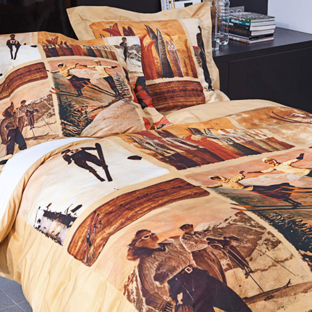 Duvet Cover Bed Set Slalom  | Linge de lit | Tradition des Vosges 2