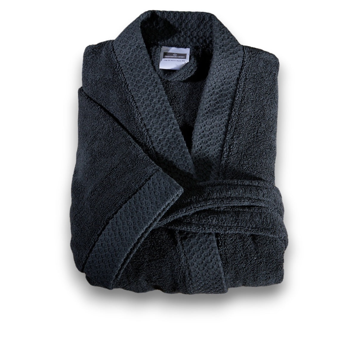 Peignoir - Coton Zero Twist - 400g/m² #Couleur_NOIR