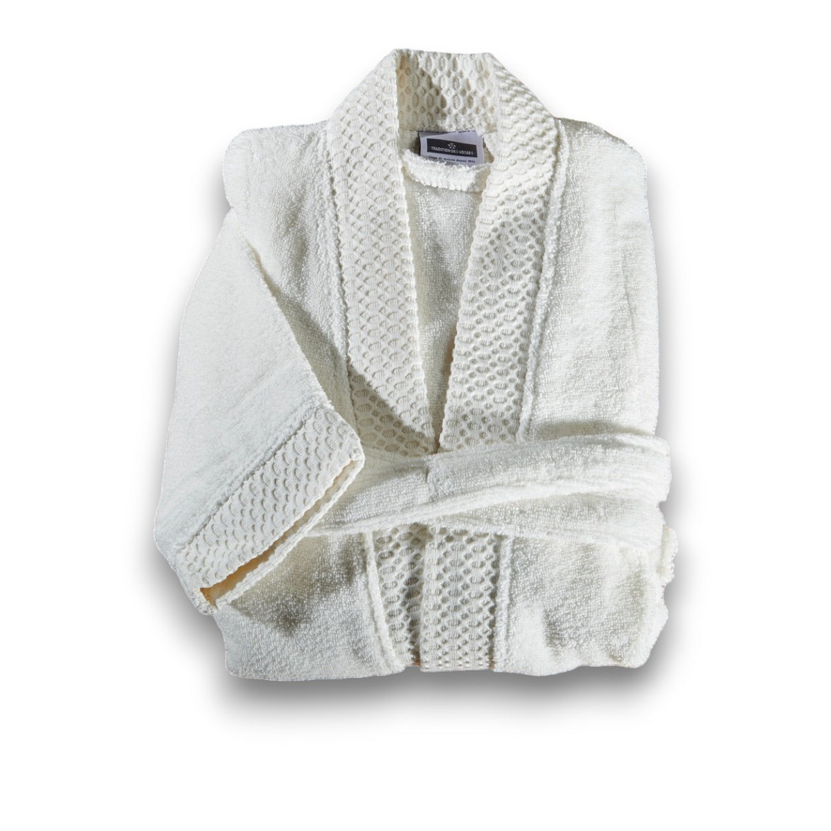 Peignoir - Coton Zero Twist - 400g/m² #Couleur_IVOIRE