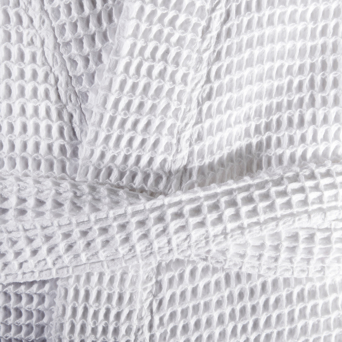 Kimono Nid d'abeille - Coton 400g/m² #Couleur_BLANC