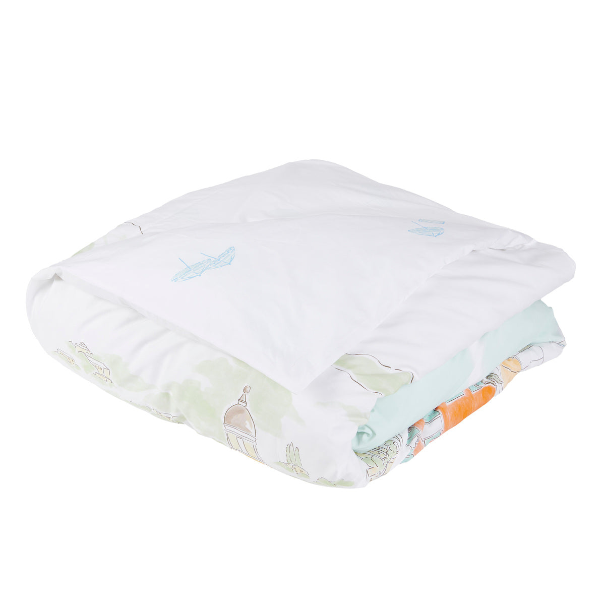 Housse de couette Nice - Percale de coton