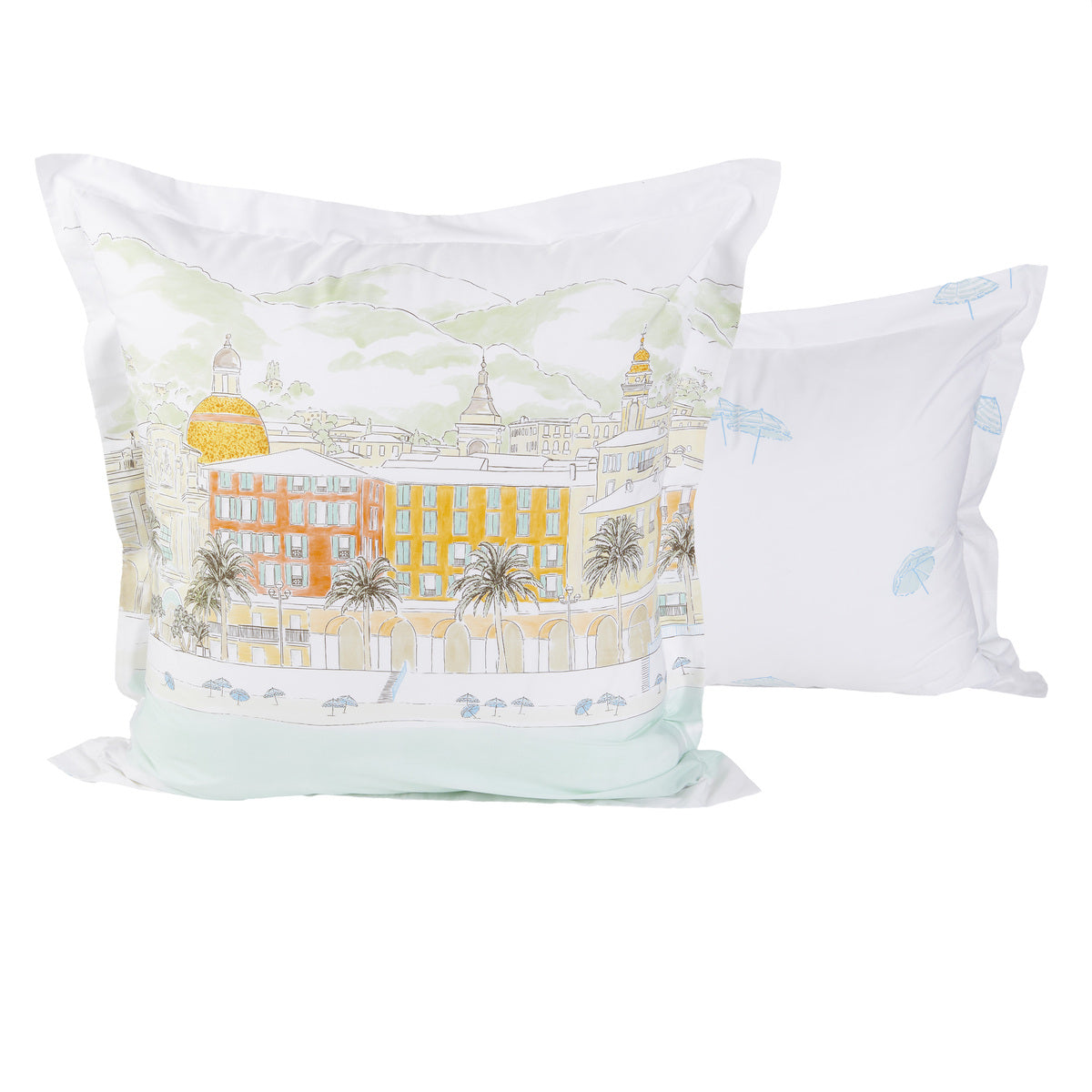 Parure de lit Nice - Percale de coton