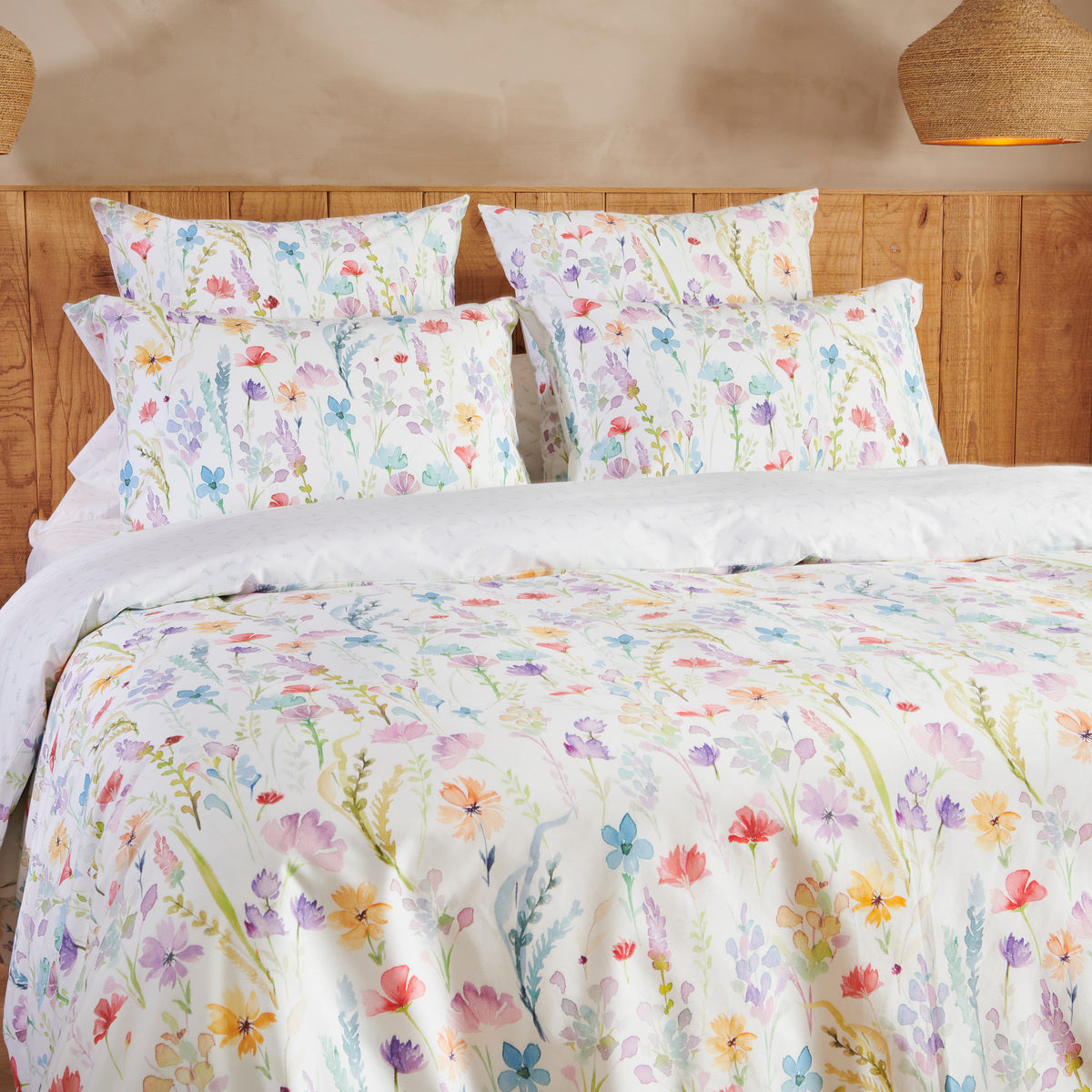 Housse de couette Sophie - Percale de coton