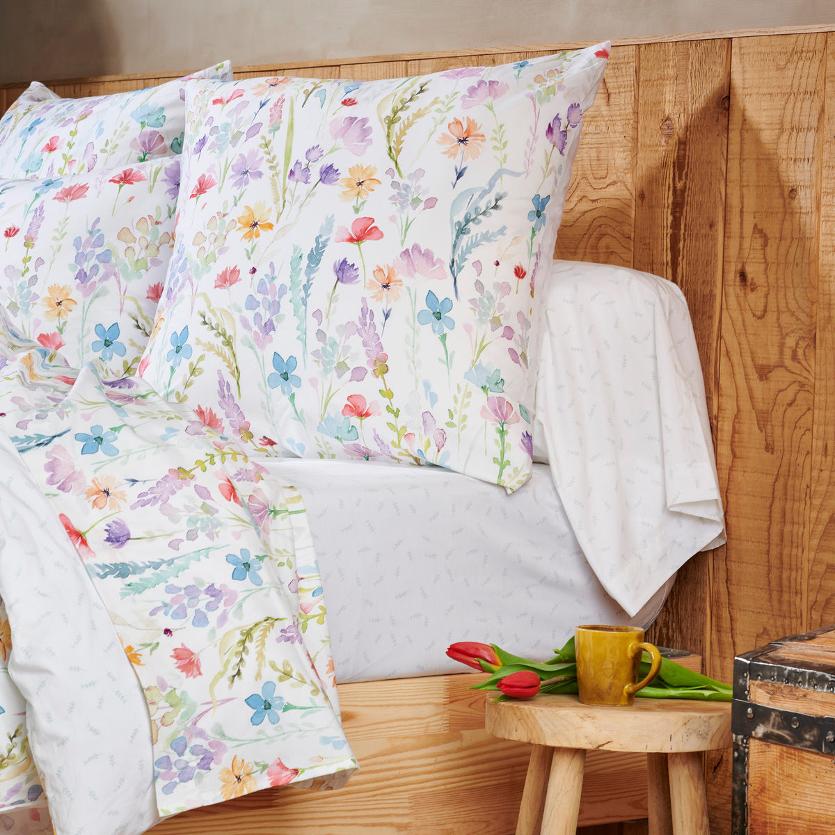 Taie d'oreiller Sophie - Percale de coton
