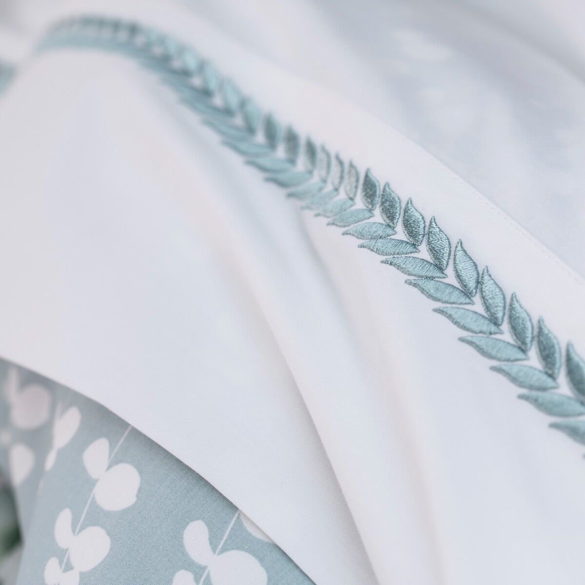 Parure de lit Eucalyptus - Percale de coton