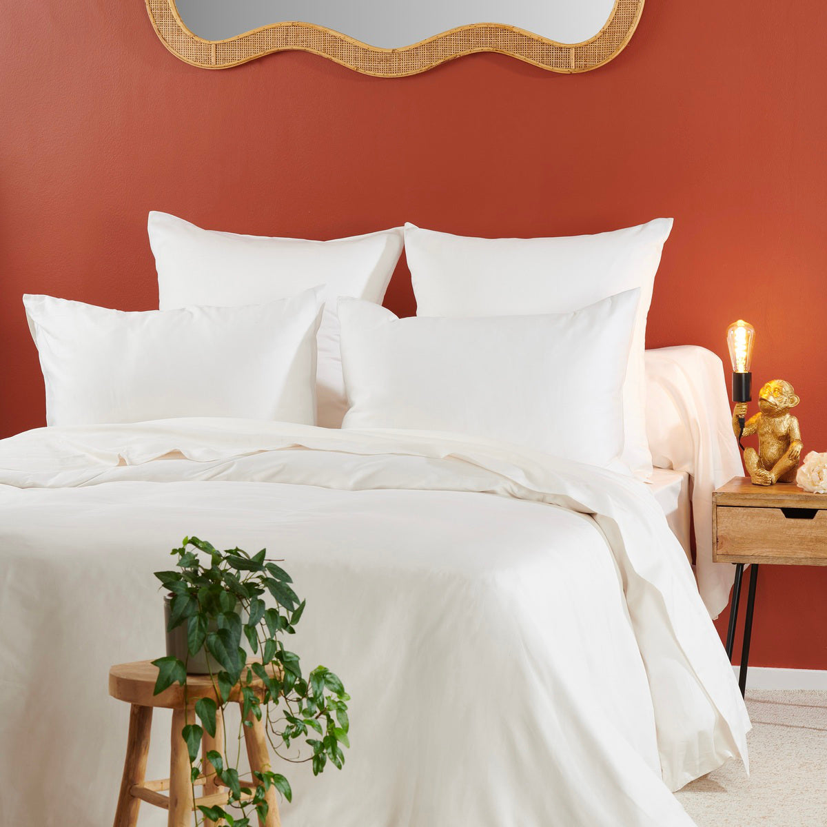 Drap housse Douce Nuit - Satin de coton
