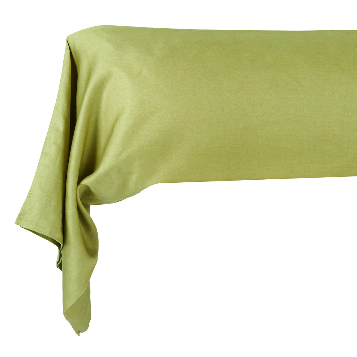Taie de traversin Douce Nuit - Satin de coton #Couleur_OLIVE