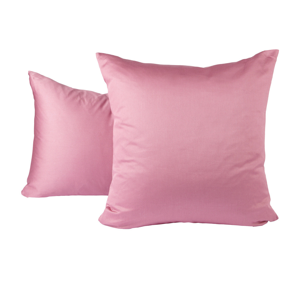 Taie d'oreiller Douce Nuit - Satin de coton #Couleur_ROSE