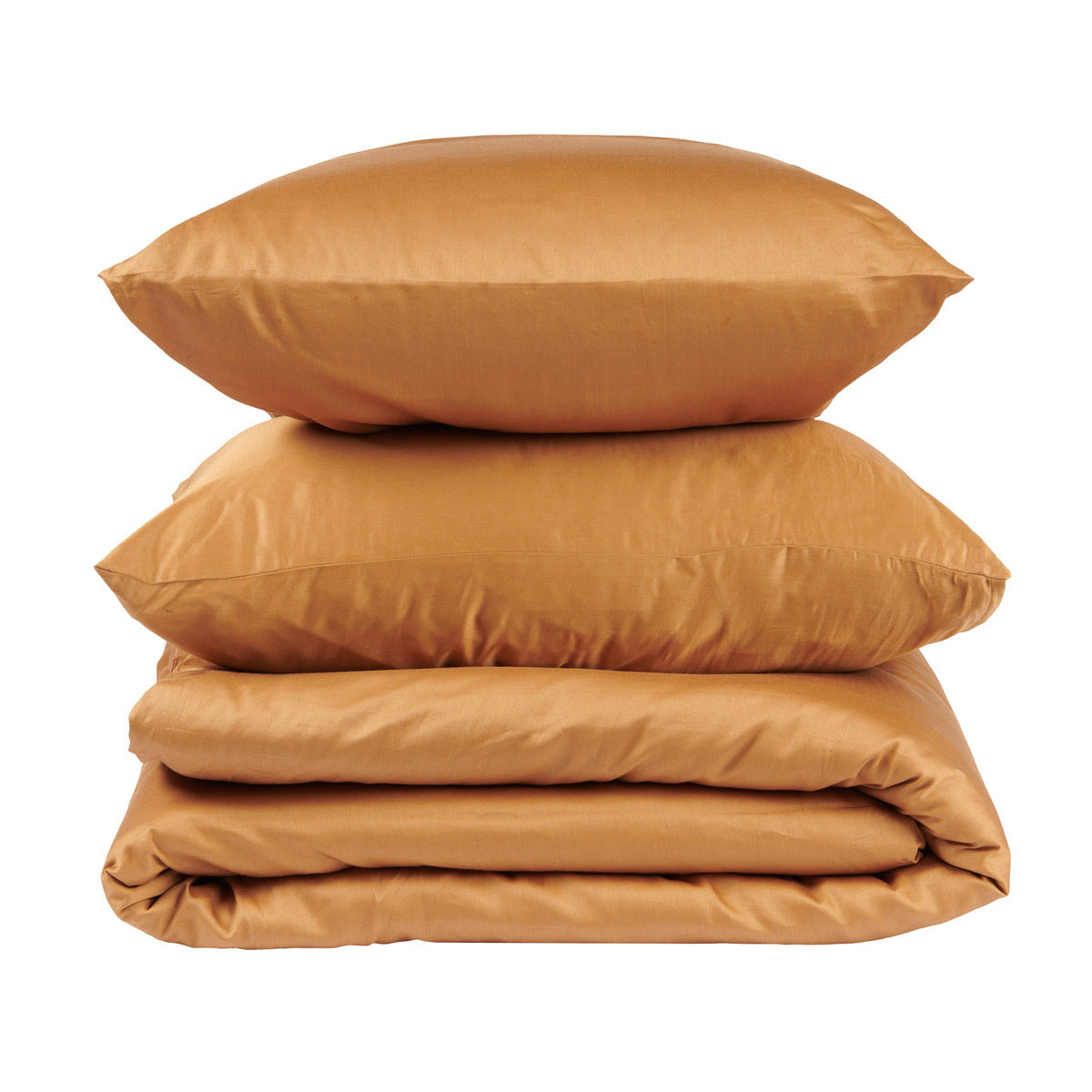 Taie d'oreiller Douce Nuit - Satin de coton #Couleur_BISCUIT