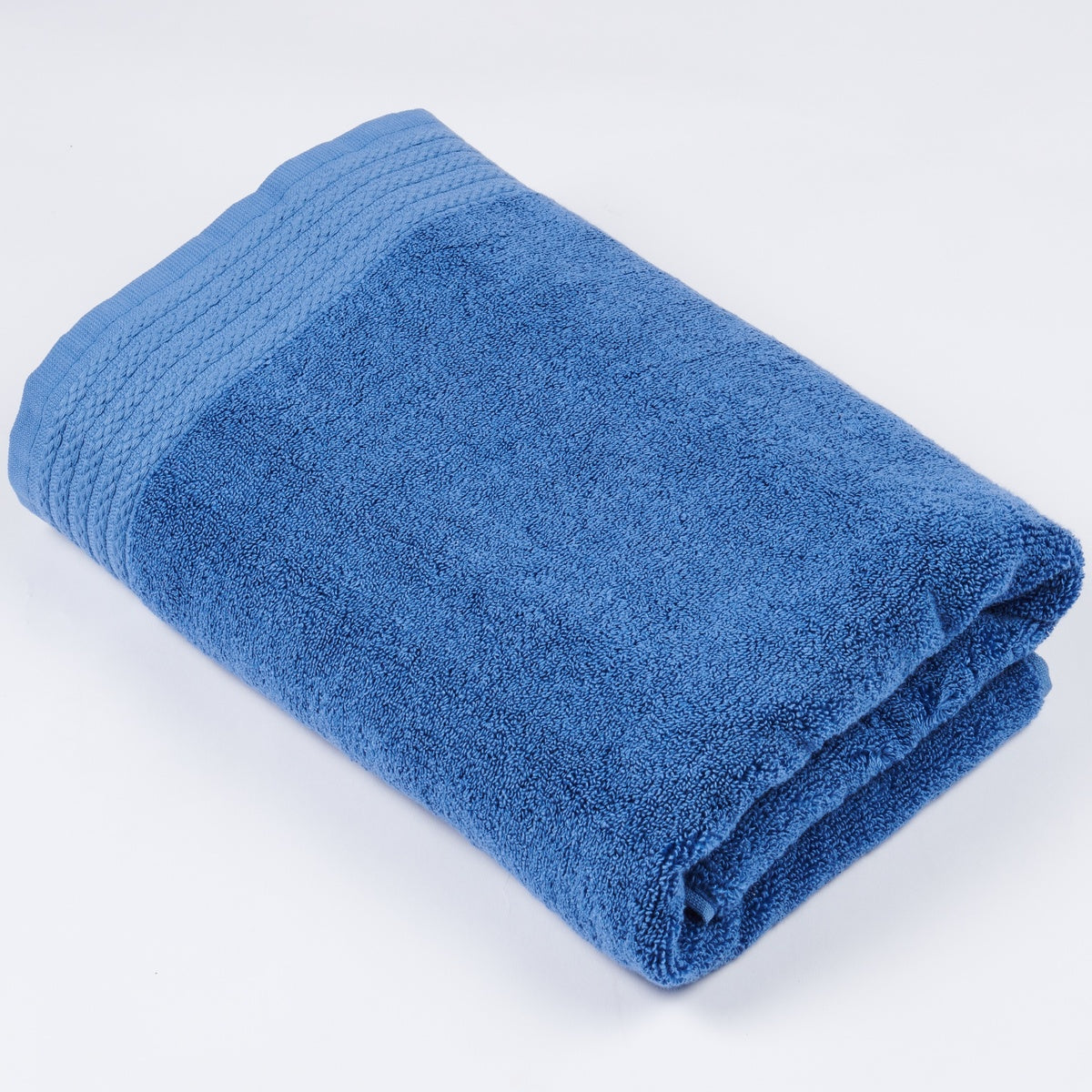 Serviette Douceur - Coton/ Modal 600g/m² #Couleur_BLEU CENDRE