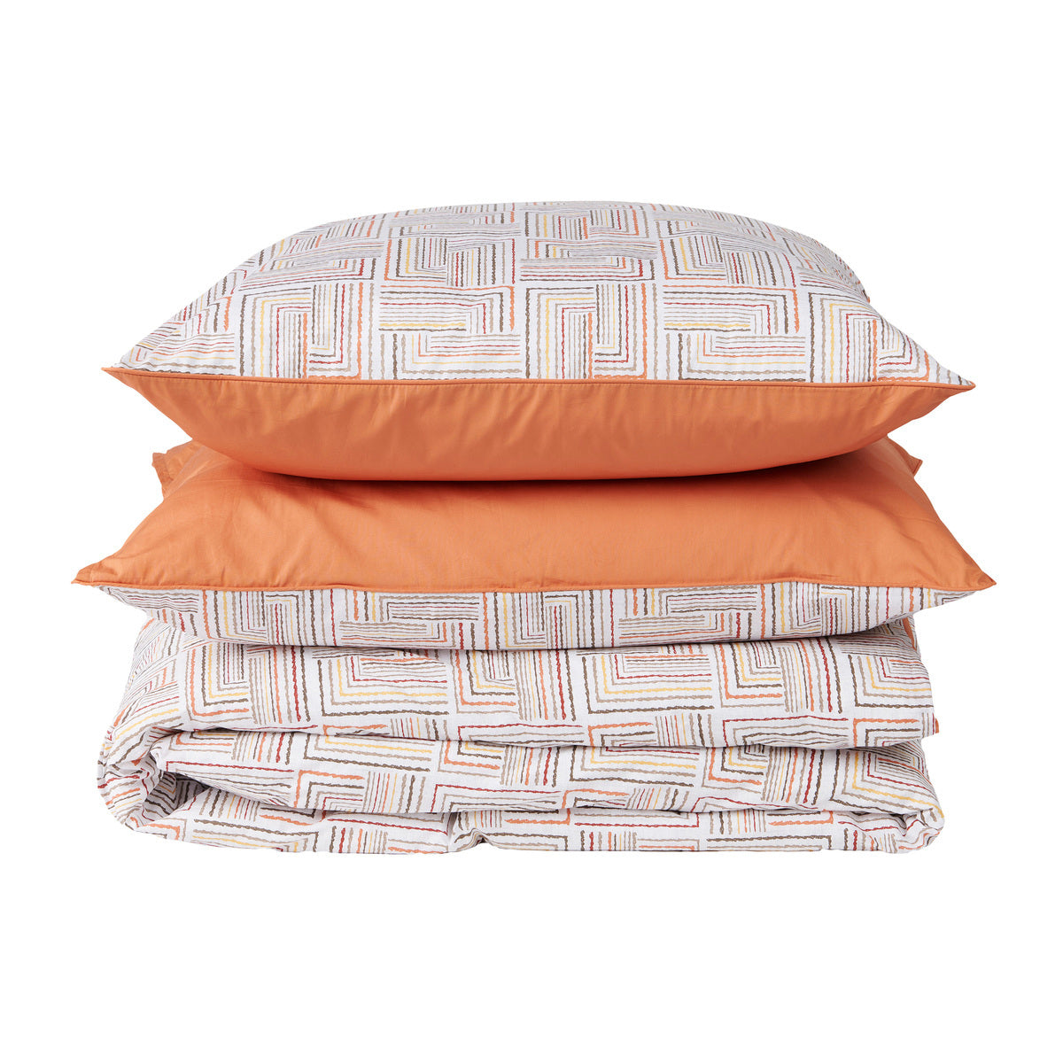 Taie d'oreiller Dédale - Percale de coton
