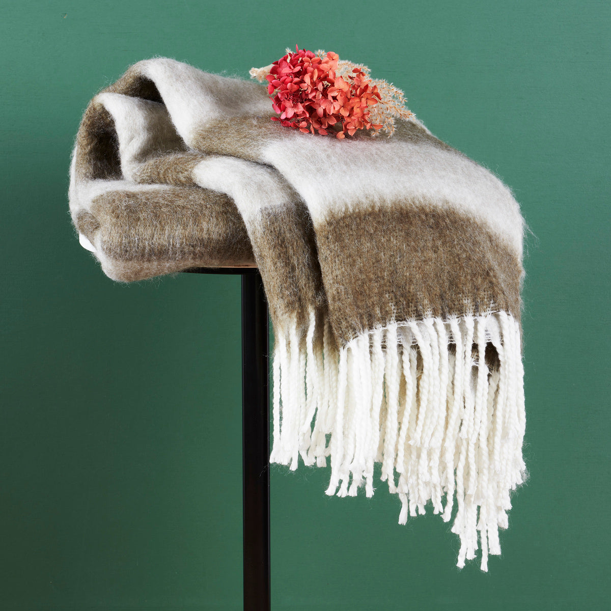 Harbin Style Mohair #Couleur_VERT KAKI