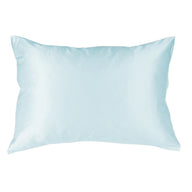 Taie d'oreiller - 100% soie de mûrier #Couleur_AZUR SOIE