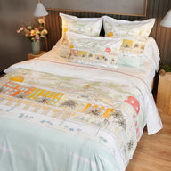 Housse de couette Nice - Percale de coton