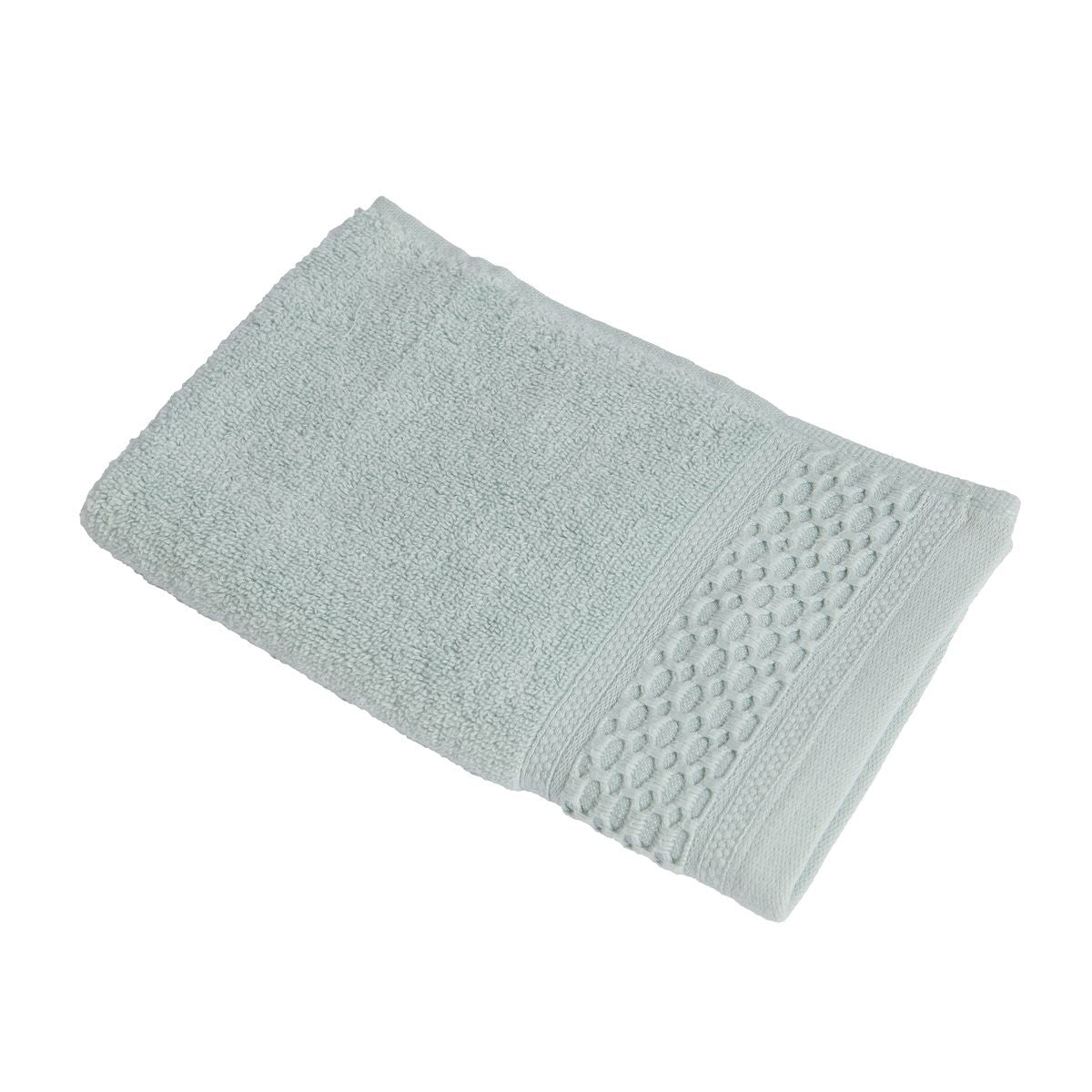 Serviette invité - Coton Zero Twist 500g/m² #Couleur_MENTHE