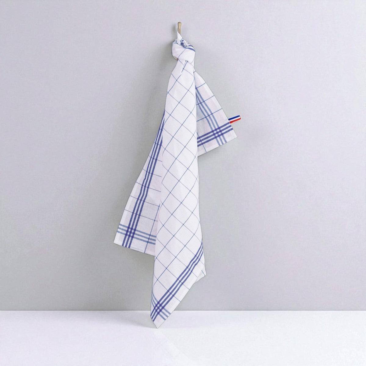 Torchon Bistrot - Métis Lin/Coton #Couleur_BLEU