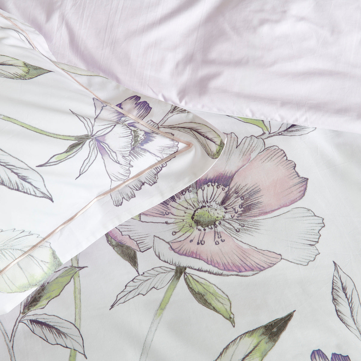 Taie d'oreiller Claire - Percale de coton