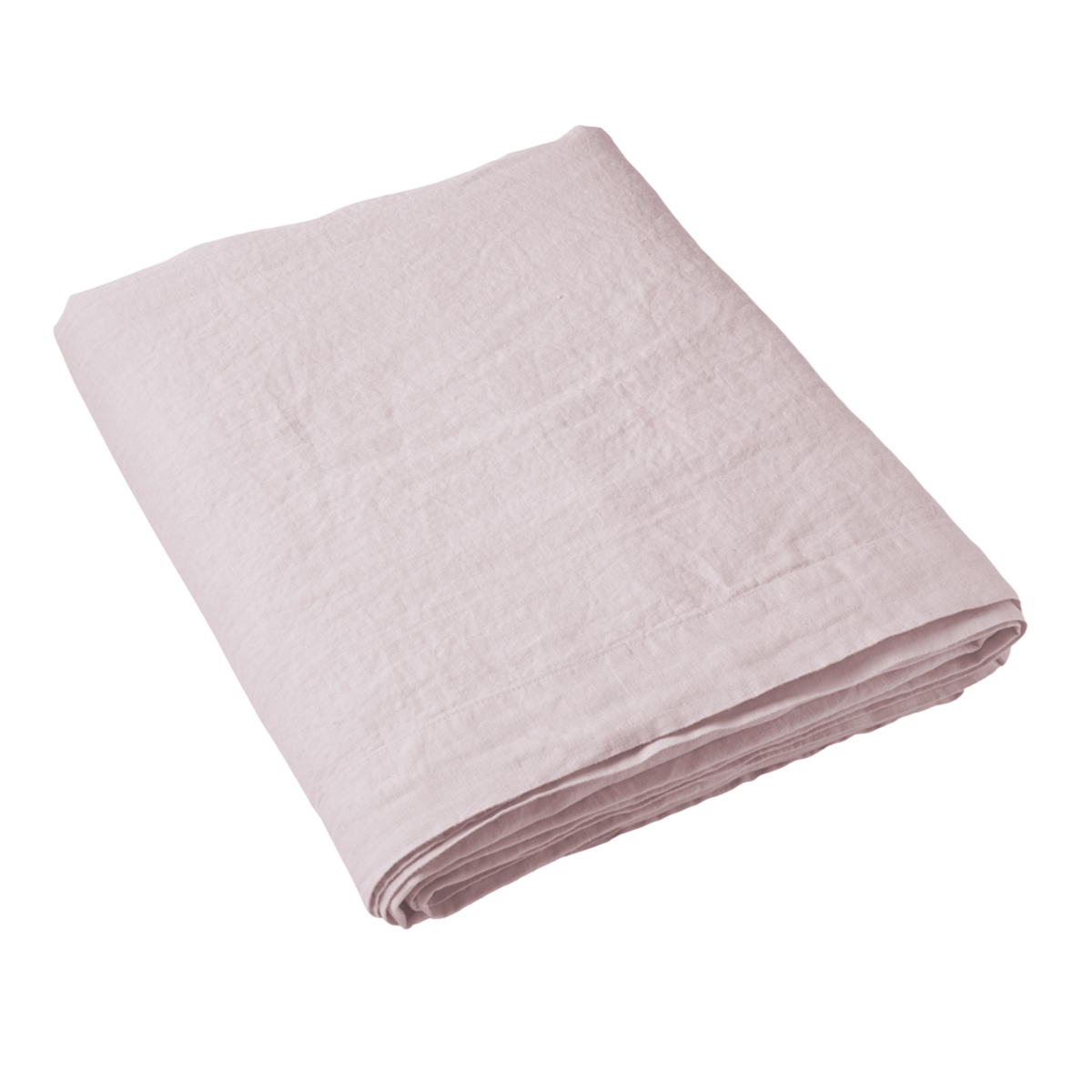 Drap Plat Uni Lin Lave Vieux rose | Linge de maison | Tradition des Vosges #Couleur_ROSE PETALE