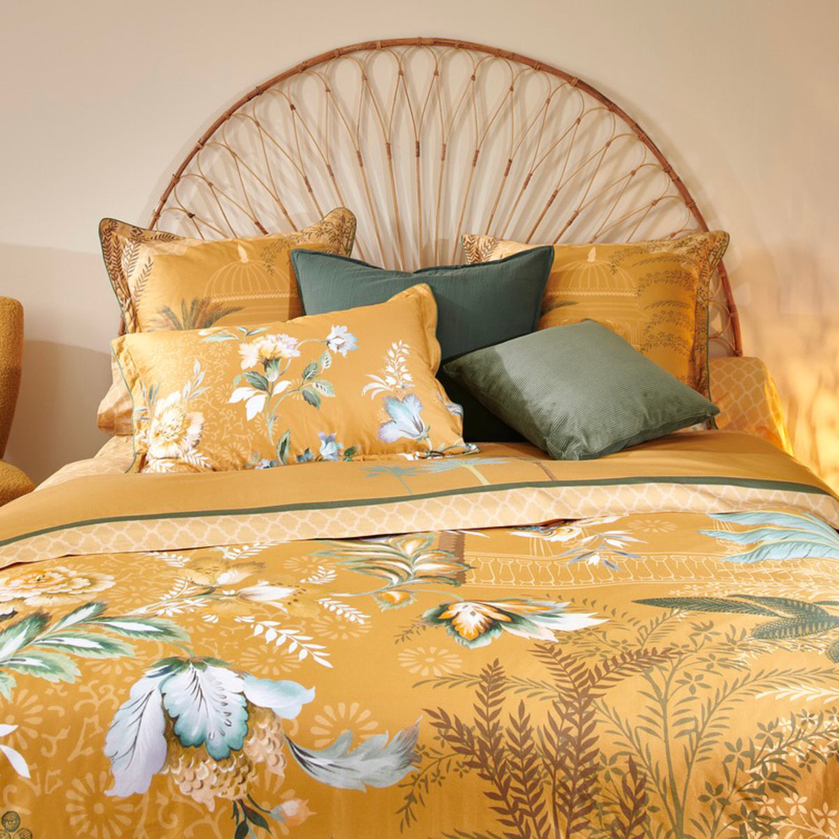 Housse de couette Pavillon Des Songes - Satin de coton