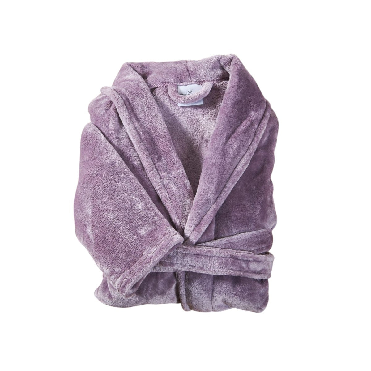 Peignoir Mixte Polaire - Col Chale #Couleur_LILAS
