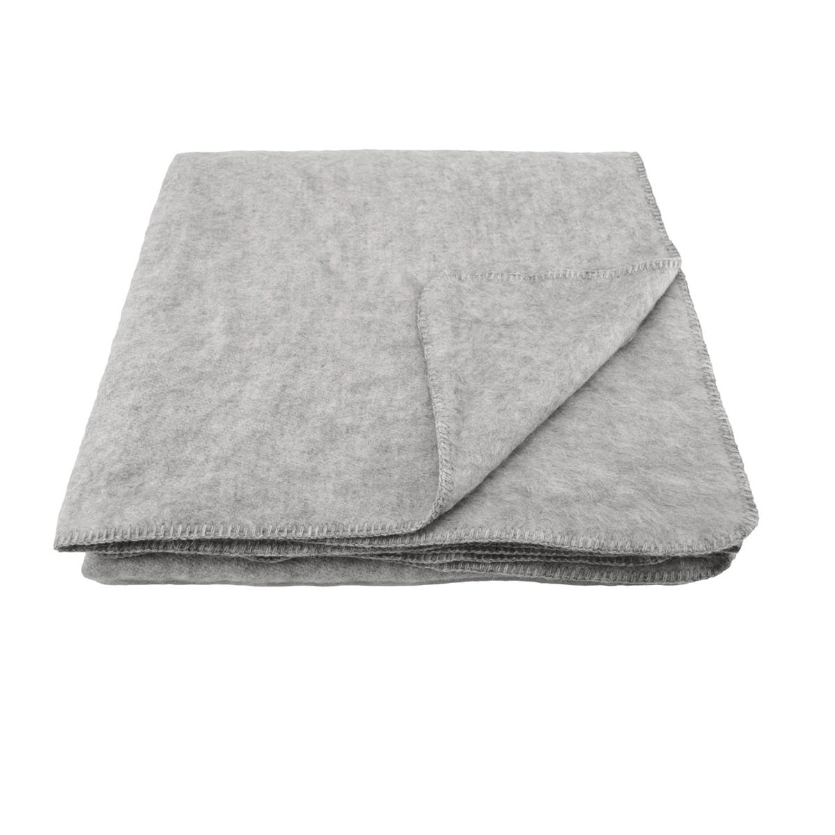 Plaid Xonrupt - Laine et Mohair #Couleur_PERLE