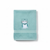 Drap de bain Les Petits Félins - Coton 450g/m²
