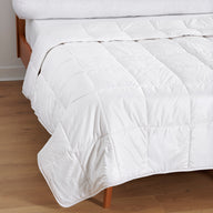 Couette Légère - 100% Coton #Couleur_BLANC