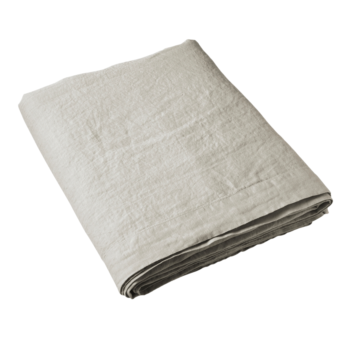 Drap plat - Uni Lin Lave #Couleur_FICELLE