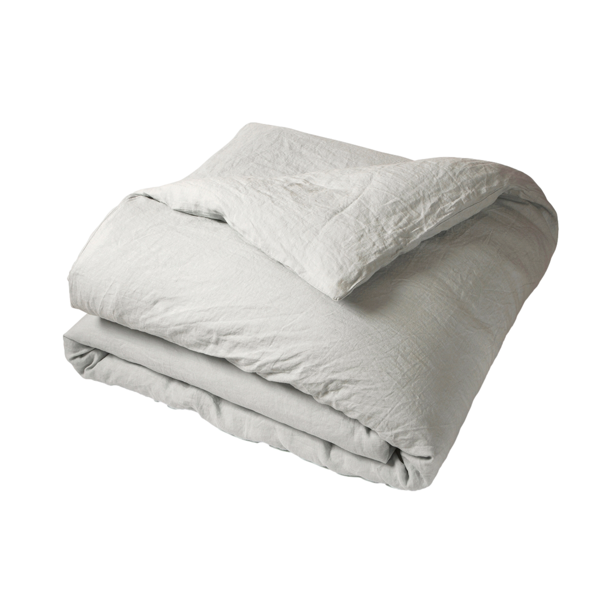Housse de couette - Uni Lin Lave #Couleur_FICELLE