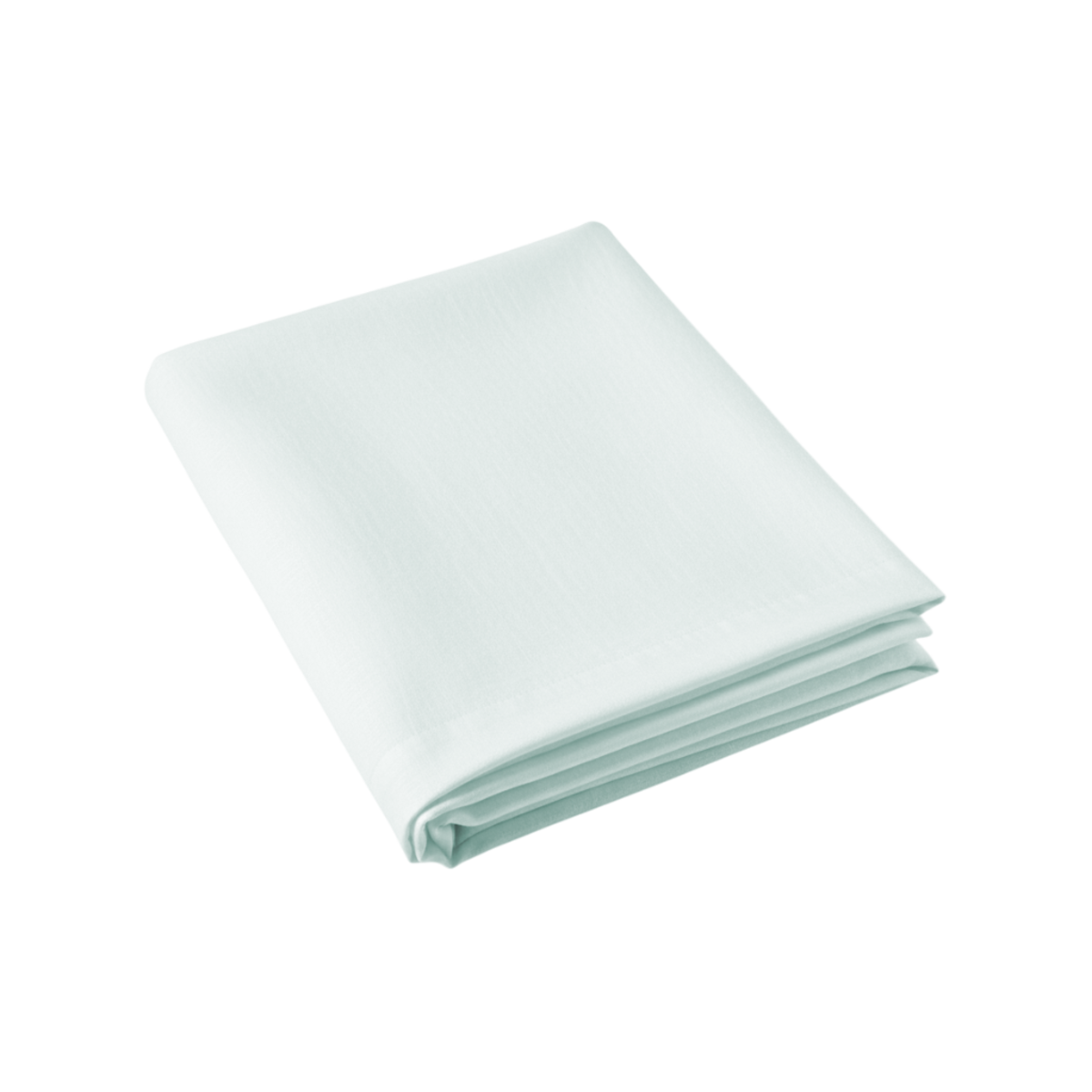 Drap plat - Satin Lavé #Couleur_BLEU TILLEUL