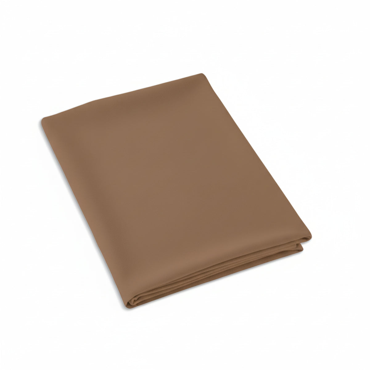 Drap plat - Uni Flanelle #Couleur_BRUN