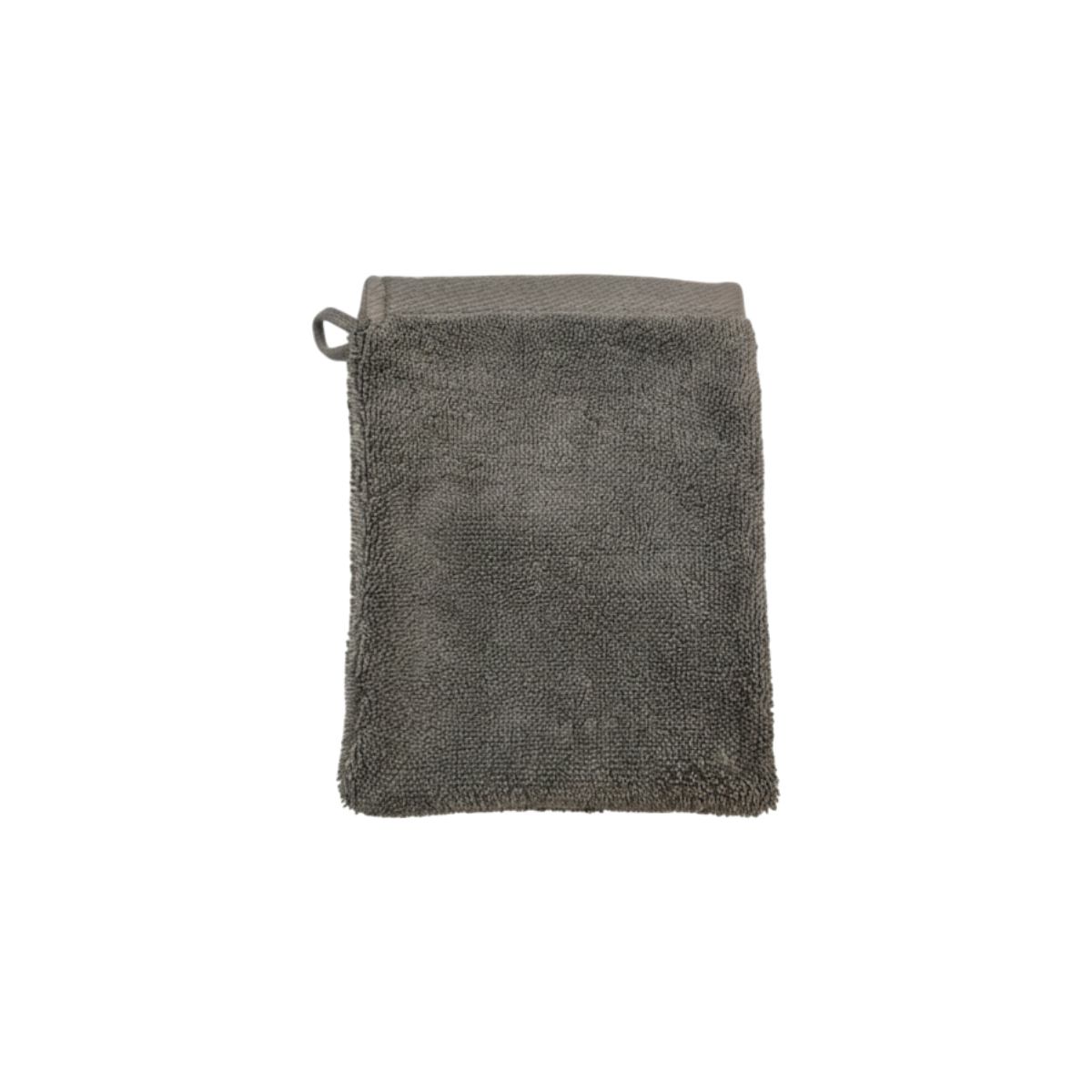 Gant de toilette Nuit au Chalet - Coton 600g/m² #Couleur_ANTHRACITE