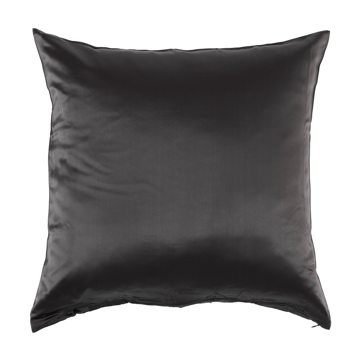 Taie d'oreiller - 100% soie de mûrier #Couleur_MARRON GLACE