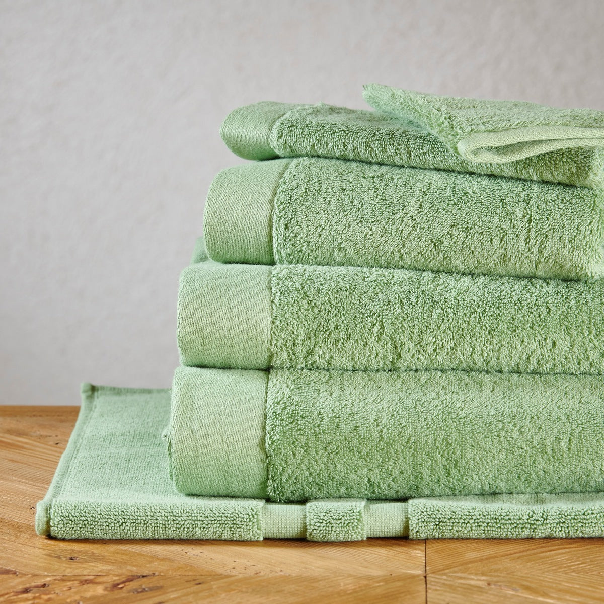 Tapis de bain Sérénité - 100% Coton 1000g/m² #Couleur_LIERRE