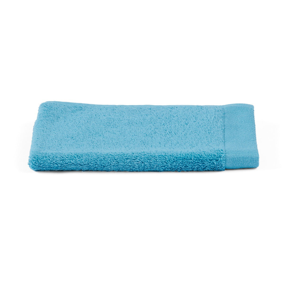 Serviette invitée Sérénité - 100% Coton 650g/m² #Couleur_AZUR